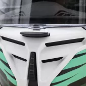 Integrální helma XRC Loomis blk/trqs/dark green/wht