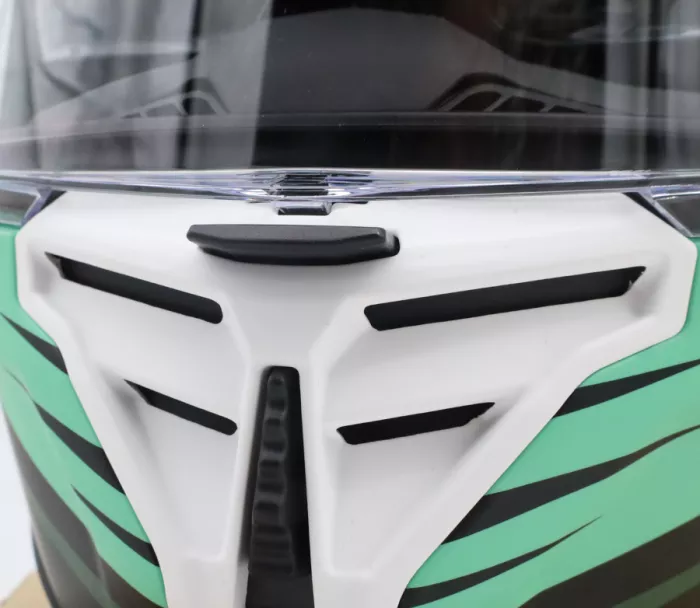 Integrální helma XRC Loomis blk/trqs/dark green/wht