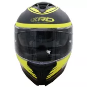 Motocyklová helma XRC Loomis blk/wht/grey/fluo