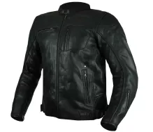 Kožená bunda na moto XRC LORMES HLT men black