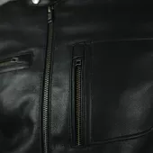Kožená bunda na moto XRC LORMES HLT men black