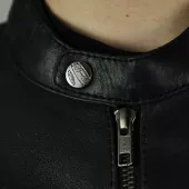 Kožená bunda na moto XRC LORMES HLT men black