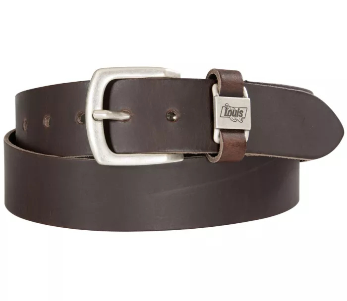 Pásek Louis kožený pásek brown