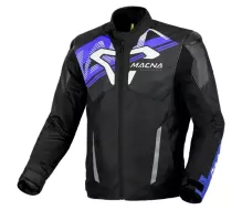 Pánská bunda Macna Sevent black/blue/white