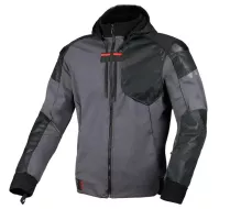 Pánská bunda Macna Distec grey/black camo