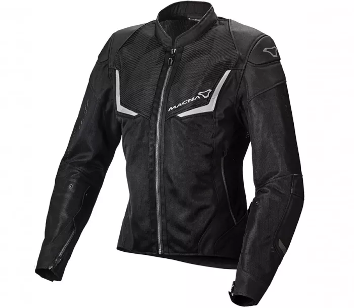 Dámská bunda na motorku Macna Orcano black