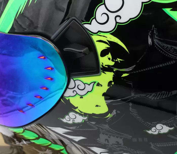 Integrální helma XRC Macudo green