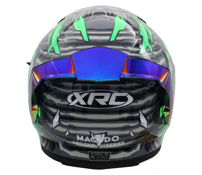 Integrální helma XRC Macudo green