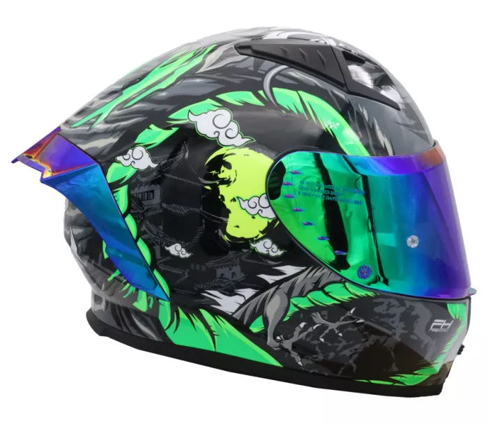 Integrální helma XRC Macudo green