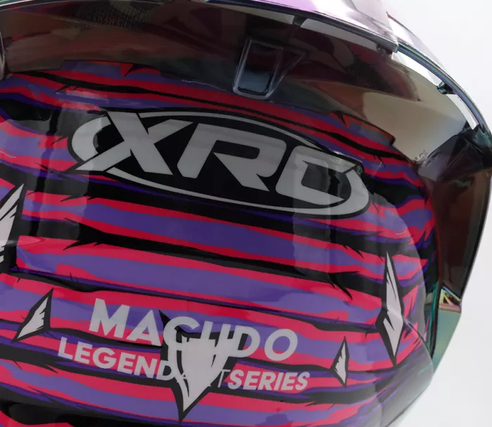 Helma na moto XRC Macudo pink
