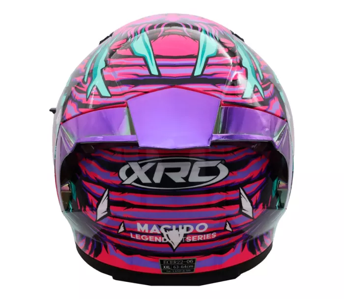 Helma na moto XRC Macudo pink
