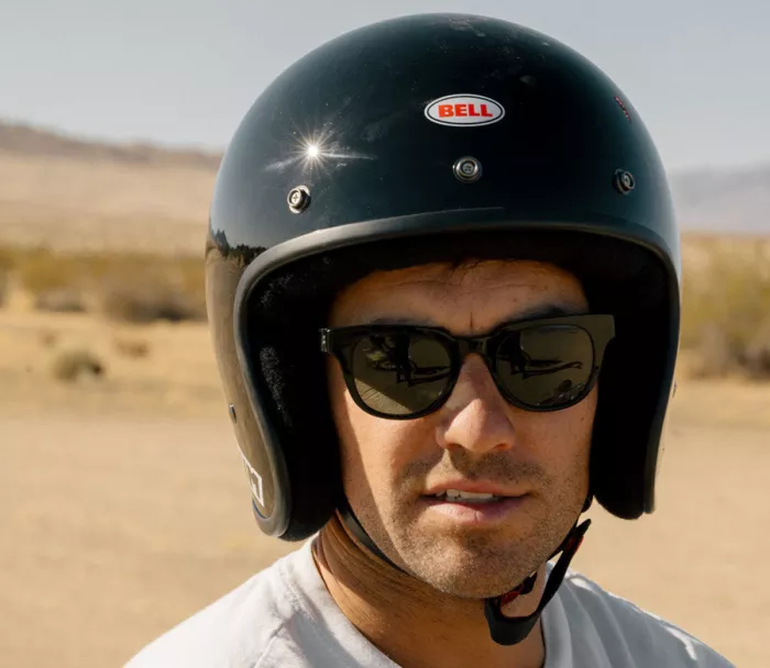 Otevřená helma Bell Magnum Solid Ece Black