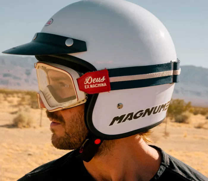 Otevřená přilba Bell Magnum Solid Ece White