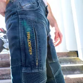 Pánské džíny Trilobite Parado doublelayer AAA slim fit men jeans blue level 2