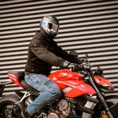 Pánské džíny Trilobite Parado doublelayer AAA slim fit men jeans blue level 2