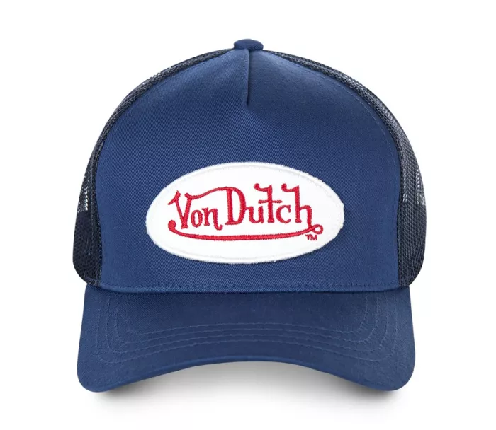 Kšiltovka Von Dutch Baseball homme avec filet marine