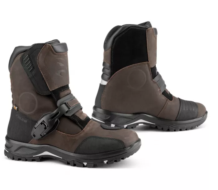 Boty na motorku Falco 120 Marshall brown