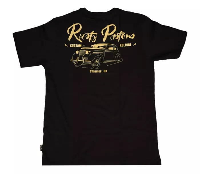 Tričko Rusty Pistons  Master 85 black