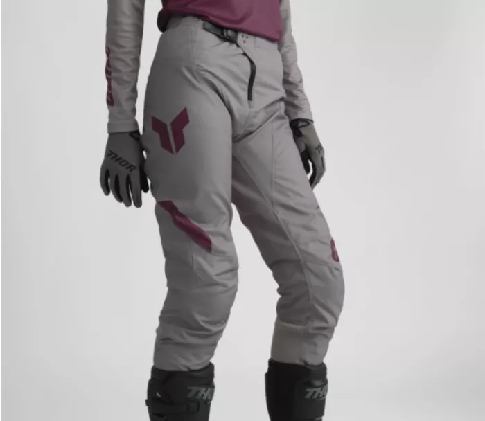 Dámské kalhoty Thor Ridemode Menace purple/gray