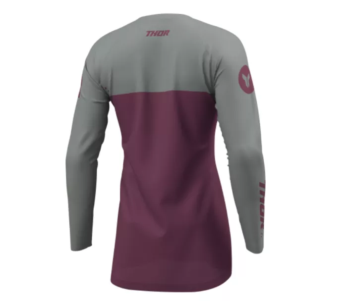 Dámský dres Thor Ridemode Menace purple/gray