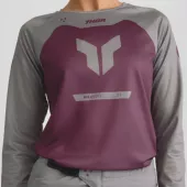 Dámský dres Thor Ridemode Menace purple/gray