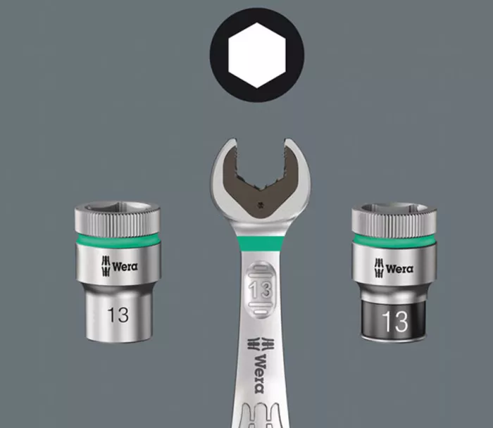 WERA Tool-check plus 1/4" drive - Metric sizes