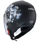 Otevřená helma Caberg Riviera V4X Mia matt black/white/grey