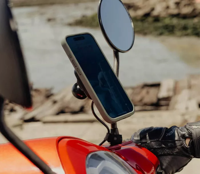 Peak Design Motorcycle Mount - Mirror Mount - Black