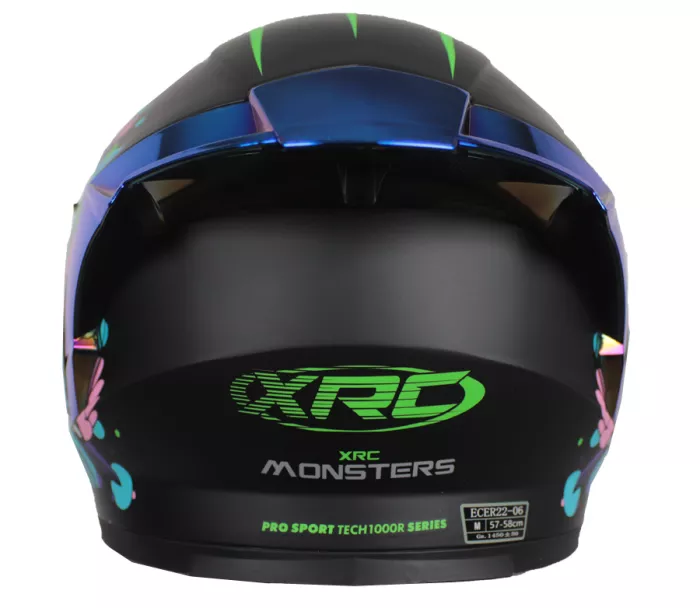 Integrální helma XRC MONSTERS matt black
