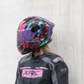 Dámská bunda XRC Moos 2.0 HLT leather blk/pink/grey