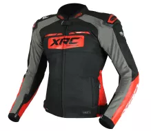 Kožená bunda XRC Moos 2.0 HLT men blk/red/wht
