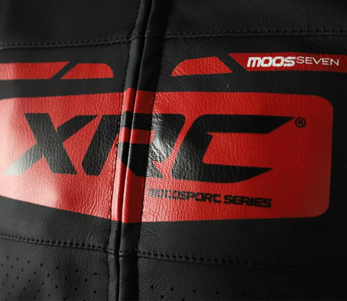 Kožená bunda XRC Moos 2.0 HLT men blk/red/wht