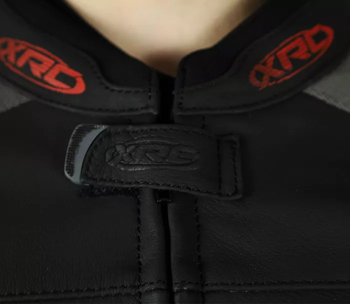 Kožená bunda XRC Moos 2.0 HLT men blk/red/wht