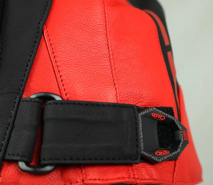 Kožená bunda XRC Moos 2.0 HLT men blk/red/wht