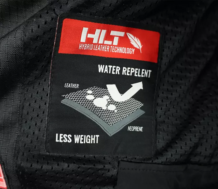 Kožená bunda XRC Moos 2.0 HLT men blk/red/wht