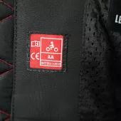 Kožená bunda XRC Moos 2.0 HLT men blk/red/wht