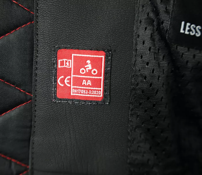 Kožená bunda XRC Moos 2.0 HLT men blk/red/wht