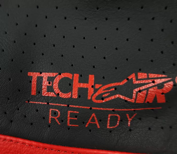 Kožená bunda XRC Moos 2.0 HLT men blk/red/wht