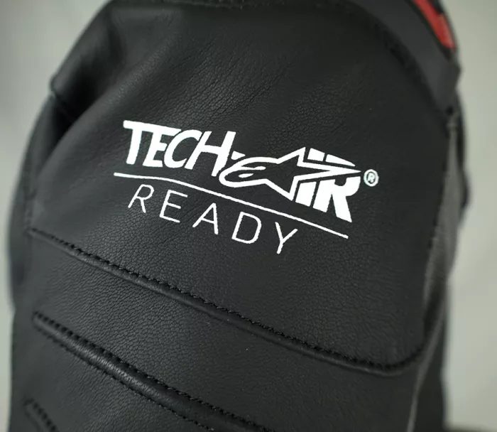 Kožená bunda XRC Moos 2.0 HLT men blk/red/wht