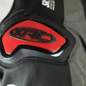 Kožená bunda XRC Moos 2.0 HLT men blk/red/wht