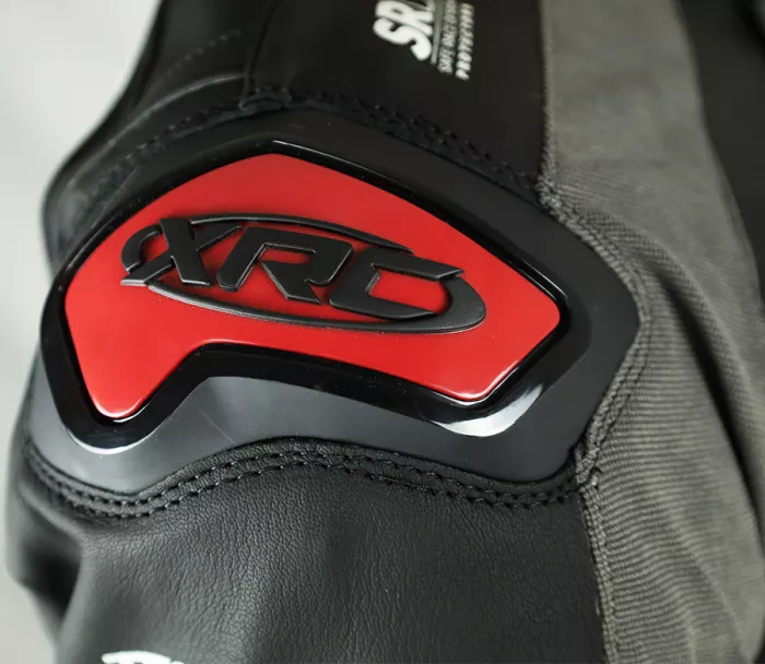 Kožená bunda XRC Moos 2.0 HLT men blk/red/wht