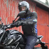 Pánská bunda XRC Moos WTP blk/blue