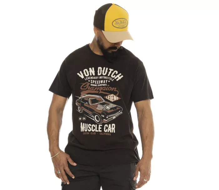Tričko Von Dutch Muscle black