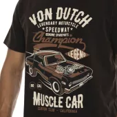 Tričko Von Dutch Muscle black