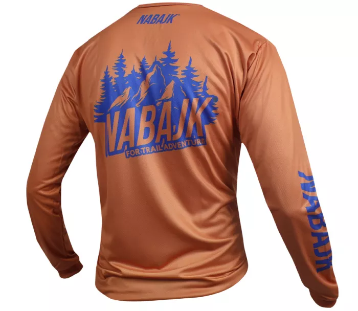 Pánský dres Nabajk Hainey long sleeve bronze