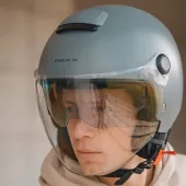 Otevřená helma NEXX Y.10 Plain nardo grey MT