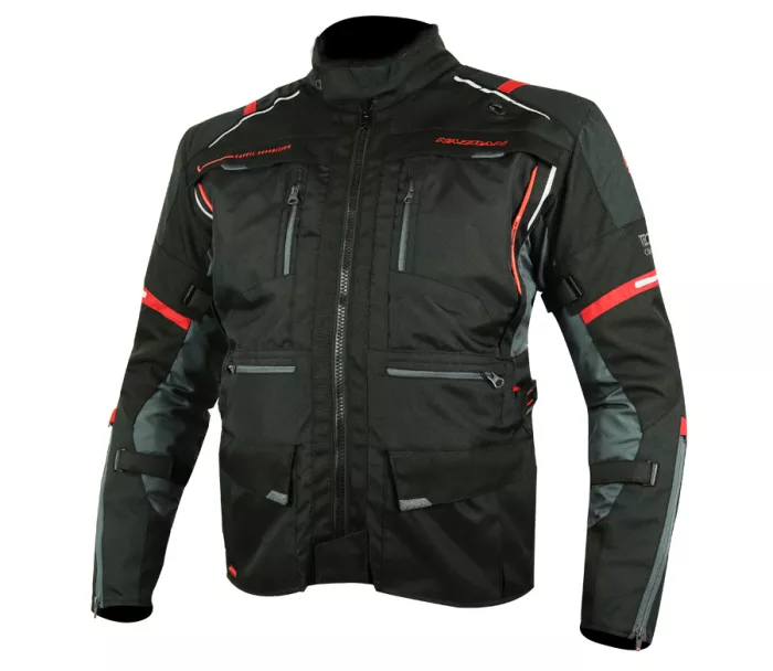 Bunda na motorku Nazran Cavell Tech-Air black/red
