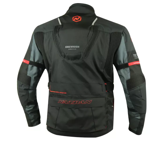 Bunda na motorku Nazran Cavell Tech-Air black/red