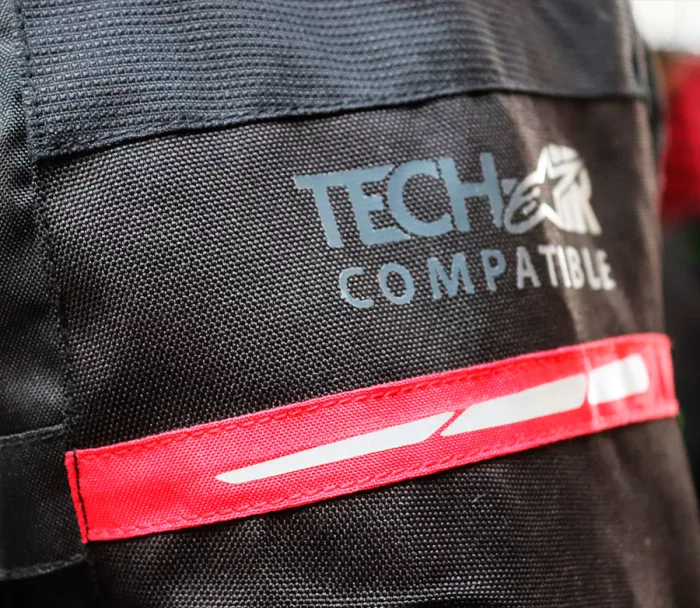 Dámská bunda na motorku Nazran Cavell Tech-Air black/red