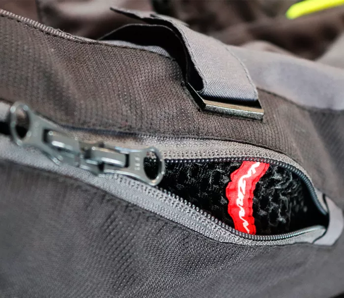 Dámská bunda na moto Nazran Cavell Tech-Air black/grey/fluo